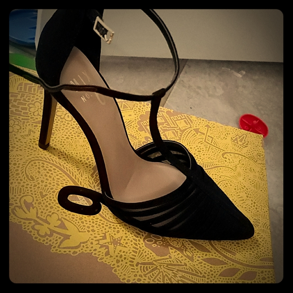 Black heels